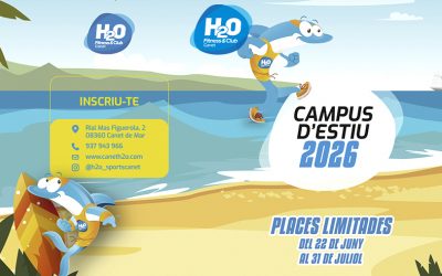 Campus d’Estiu H2O Canet 2026: ja estan obertes les inscripcions!